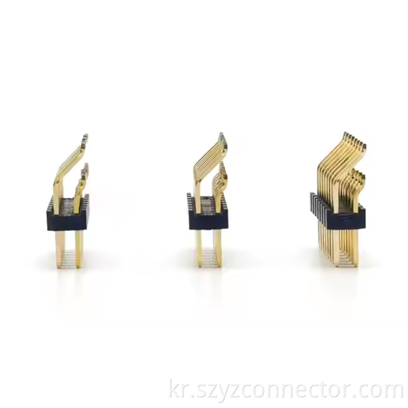 2.0mm Pitch Pin Header Dual Row Right Angle SMT SQ0.5mm H1.52.0mm 21P-240P (3)